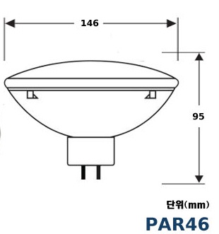 [GE] PAR46 4553 28V 250W