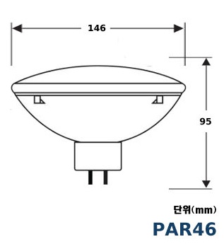 [GE] PAR46 4581 28V 450W