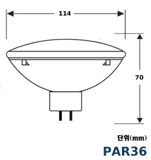 [GE] PAR36 FBE 120V 650W