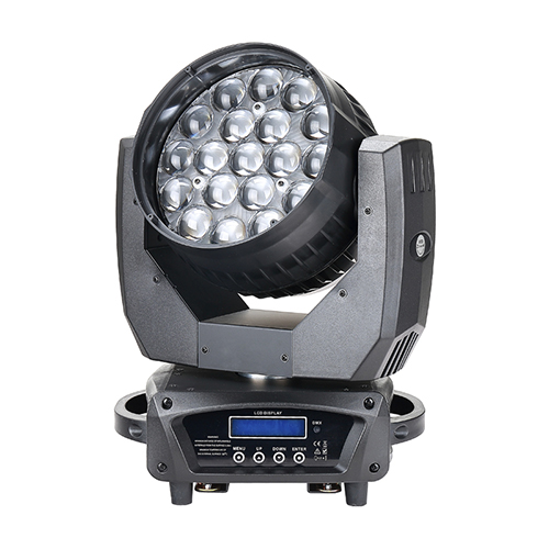 19pcs 15W 4-in-1 ZOOM moving head beam light